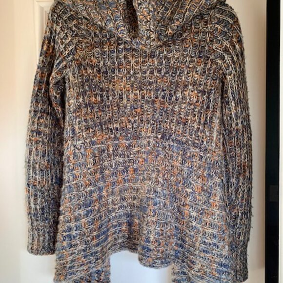 multicolored knit cardigan - Picture 4 of 6